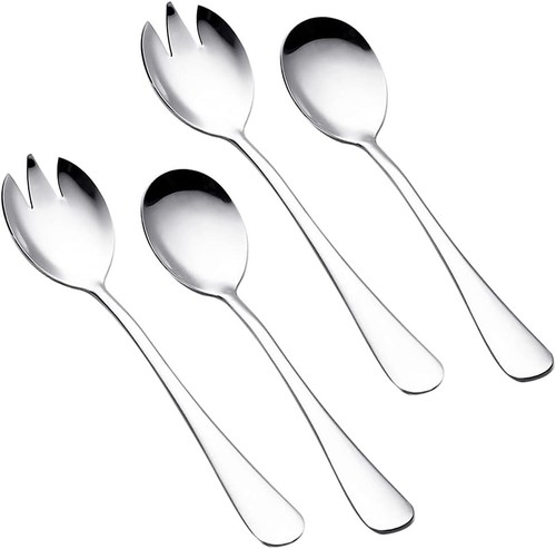 Salatbesteck edelstahl set 4 - set,