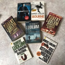 Robert Ludlum 7 Bücher Krimi Thriller Spionagethriller Paket ♻️♻️✅ Privat