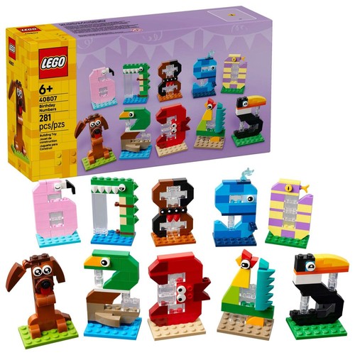 Lego 40807 geburtstagszahlen - 40807,