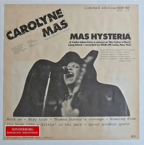Carolyne mas - mas, hysteria