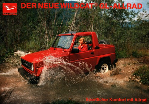 Prospekt datenblatt daihatsu - datenblatt,