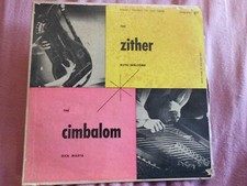 Ruth Welcome, Dick Marta (2806) The Zither / The Cimbalom 10" Cook 1032 US-Press