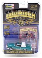 1:64 Revell Lowrider 1981 Cadillac Coupe Deville green/white #165 The Revolution
