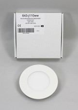 Molto Luce Moon Round LED-Einbauleuchte 643-j110ww 110 mm ohne Konverter