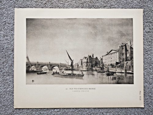 Alte westminster bridge - westminster,