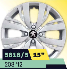 4 RADKAPPEN RADZIERBLENDEN 15"