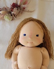 Stoffpuppe Waldorf Art 36 Cm