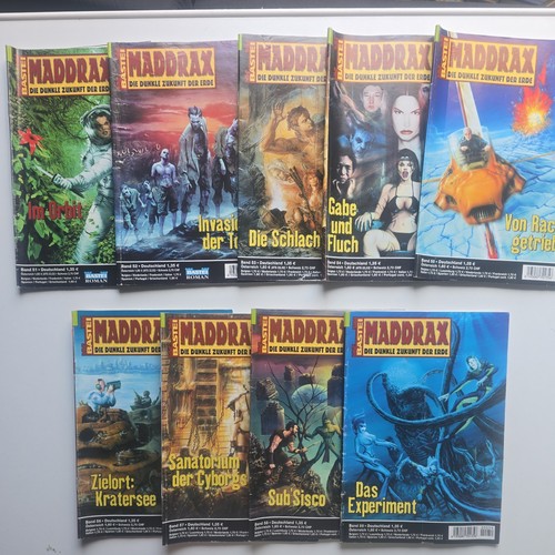 Maddrax 9er pack band - 9x,