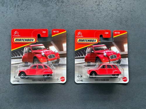 Matchbox 1970 citroen 2cv ente - 1970,