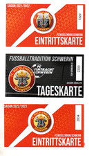 3 alte Tickets   ´´´ FC Mecklenburg Schwerin´´