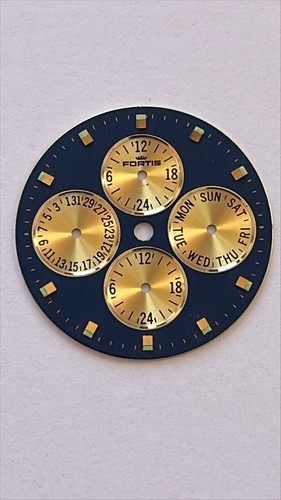 Fortis zifferblatt vierteilige - zifferblatt,