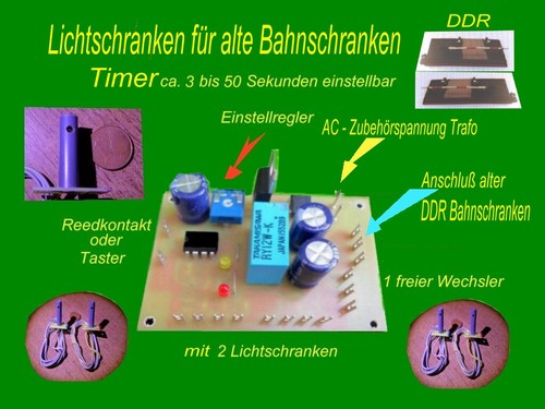 Lichtschranken für alte ddr - lichtschranken,