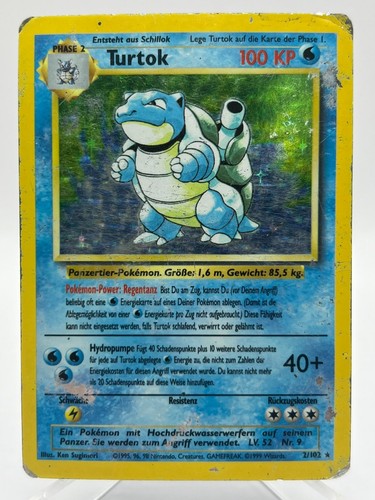 Turtok holo base set 2 - set,