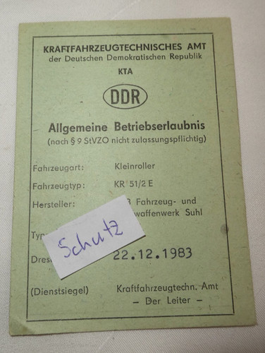 Original ddr oldtimer - original,