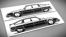Citroen CX Turbo Aufkleber