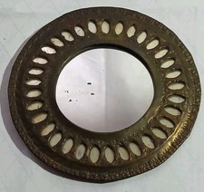 Wandspiegel Messing rund