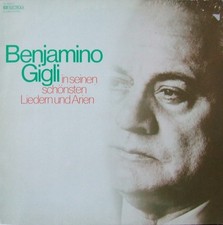Benjamino Gigli* - In Seinen Schönsten Lie LP Comp Mono Club Schallplatte 222515