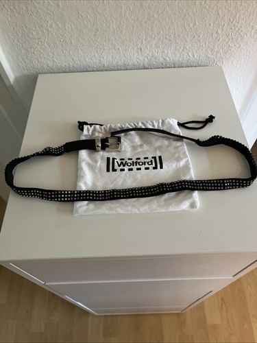 Wolford strassgürtel schwarz - strassgürtel,