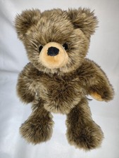 Bauer Teddy Bär Fell mit Stimme Stofftier Schmusetier Kuscheltier 32cm RAR TOP 