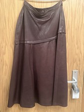 Lederrock Braun, Copacabana ,Größe 42