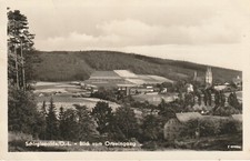 Alte Ansichtskarte 4303 - Schirgiswalde O. L.  - Blick vom Ortseingang