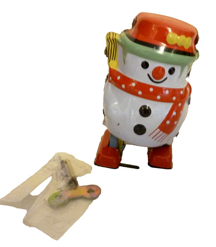 Blechspielzeug schneemann - *,