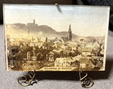 Jugendstil "Erinnerung an Bielefeld" 1900 Fotobearbeitung, Silber, kein Perlmutt