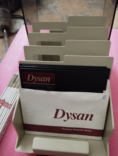 Vintage diskettenbox 5 25 - diskettenbox, ,