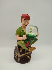 Disney Parks Peter Pan Musik Schneekugel mit Tinker Bell, Spieluhr 21cm (#10925)