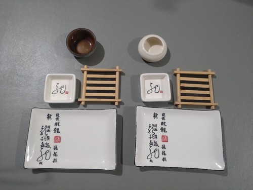 Teile asien sushi set - 8,