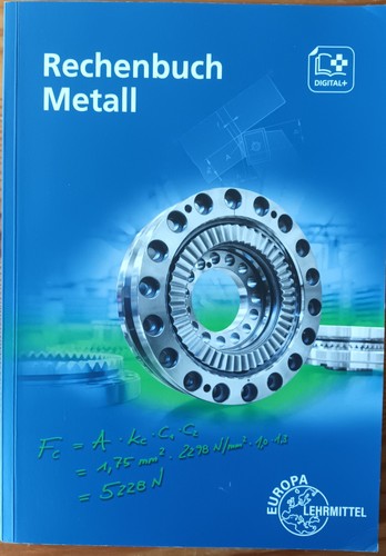 Rechenbuch metall lehr und - lehr-,
