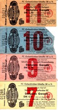 Ticket BL 67/68  Schalke - VFB