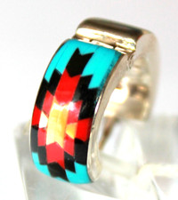 Silberschmuck Herren Ohrringe Herren CREOLEN 925 Silber Indianerschmuck