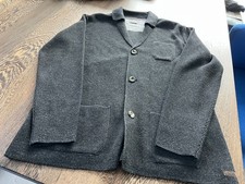 BRAX Herren-Strickjacke neu Gr. 54 anthrazit