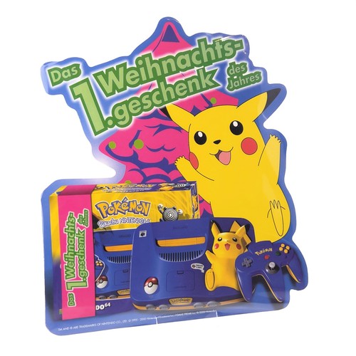 Nintendo aufsteller reklame - aufsteller,