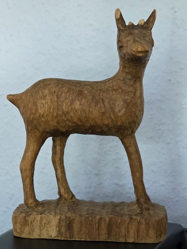Holzfigur handgeschnitzt - holzfigur,