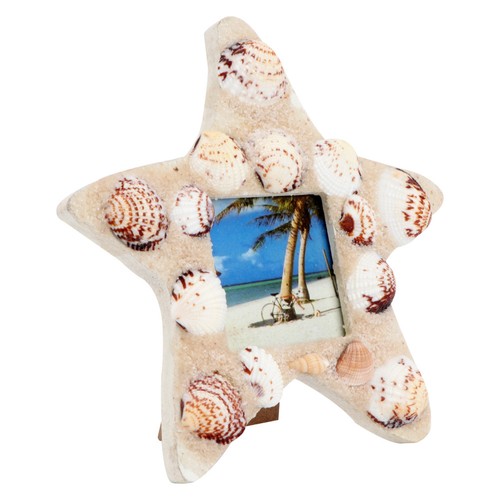 Fotorahmen mit muscheln - mit,