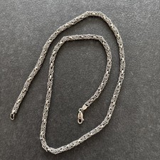 Königskette 4mm Silber rund 