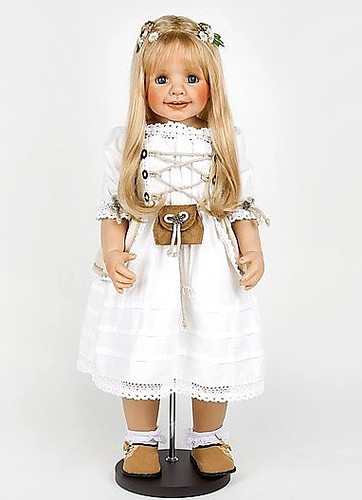 Künstlerpuppe chrissi - künstlerpuppe, cm,