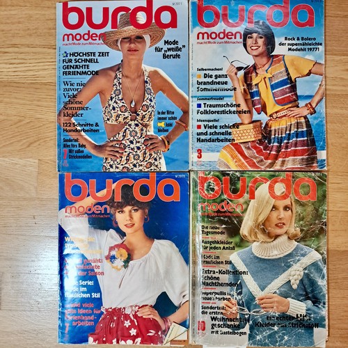 Burda moden heft 1976 - moden, nr.