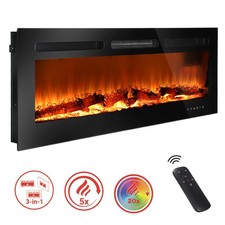 1700W Elektrokamin Wandkamin