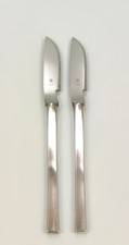 2x WMF INOX Spezial Messer Design New York Kurt Mayer Silber Aufl. 90 versilbert
