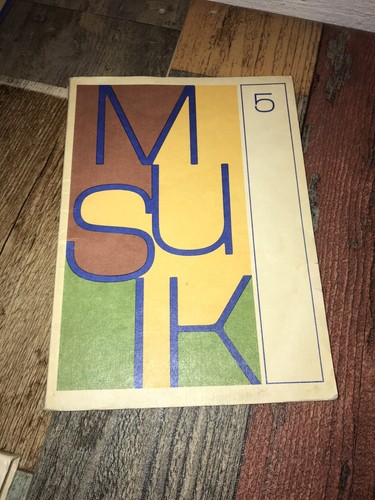 Ddr schulbuch musik klasse - musik, 5.