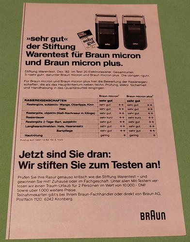 Braun micron plus rasierer - braun,