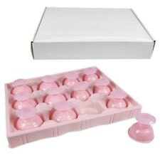 12er SET Silikon Schröpfen Anti-Cellulite Saugglocke Körper Vakuum Massage Cups