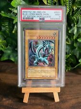 ✅ 2002 Yugioh Blue Eyes White Dragon 1st Edition LOB PSA 9 - Legend of Blue Eyes