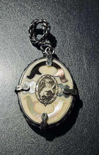 Anhänger schmuck groß - anhänger, oval