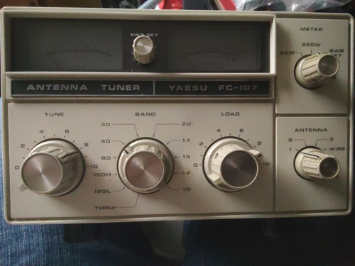 Yaesu 107 antennentuner - yaesu,
