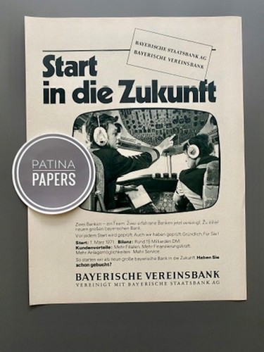 1971 bayerische vereinsbank - bayerische, &