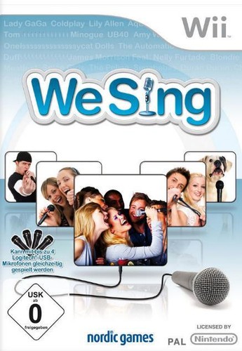 Nintendo wii - we, sing